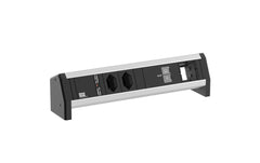 DESK 2xT13 1xUSB C/C 100W 1xCM