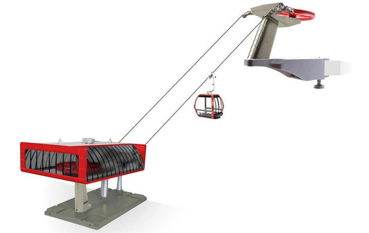 D-Line Spielset Elektrische Umlaufseilbahn