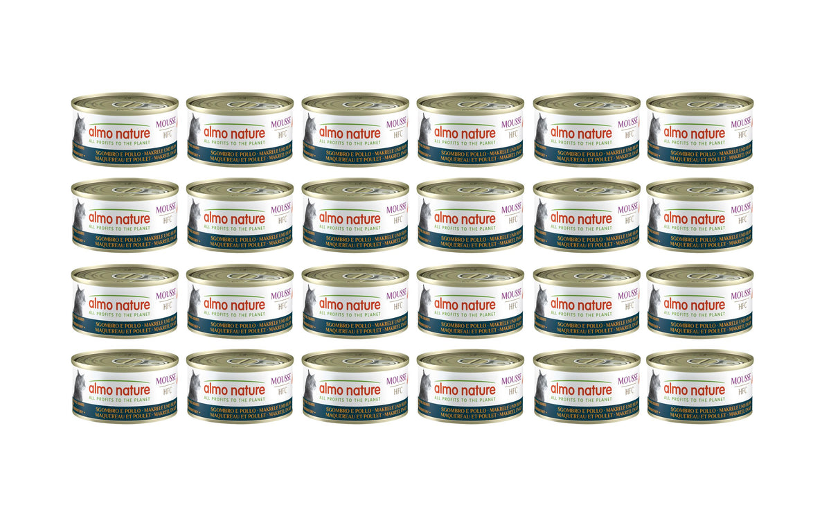 Almo Nature Mousse HFC 24x70g KIT