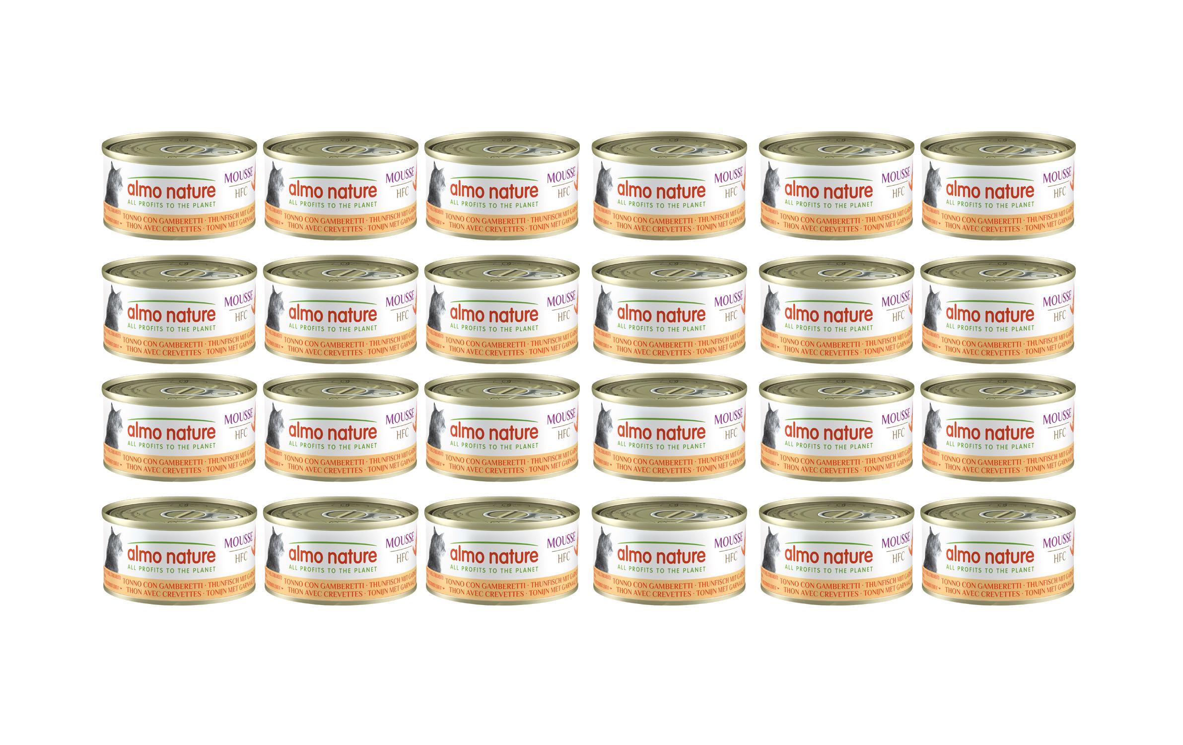 Almo Nature Mousse HFC 24x70g KIT