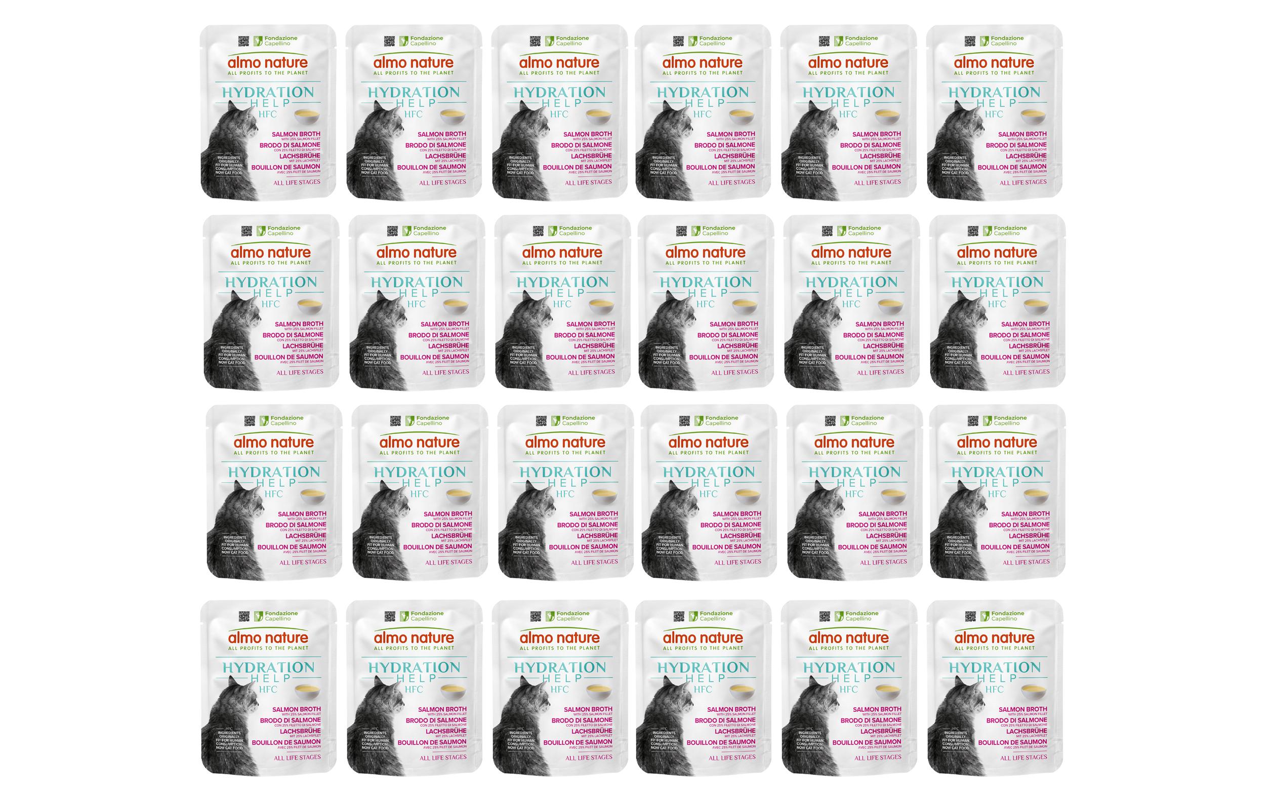 Almo Nature Hydration Help HFC 24x50g KIT