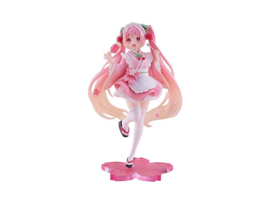 Taito | Figur Hatsune Miku Newley Sakura Miku | Japanese Cafe Reissue