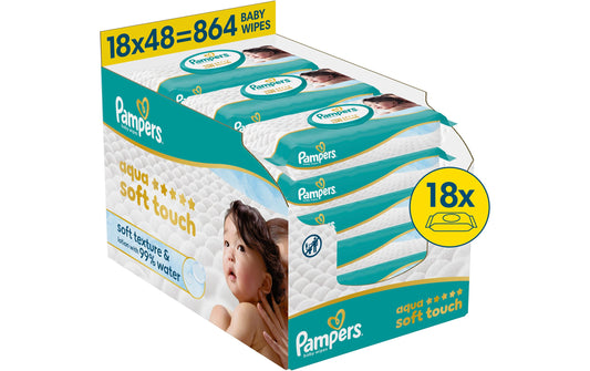 Pampers Feuchte Tücher Aqua Soft touch