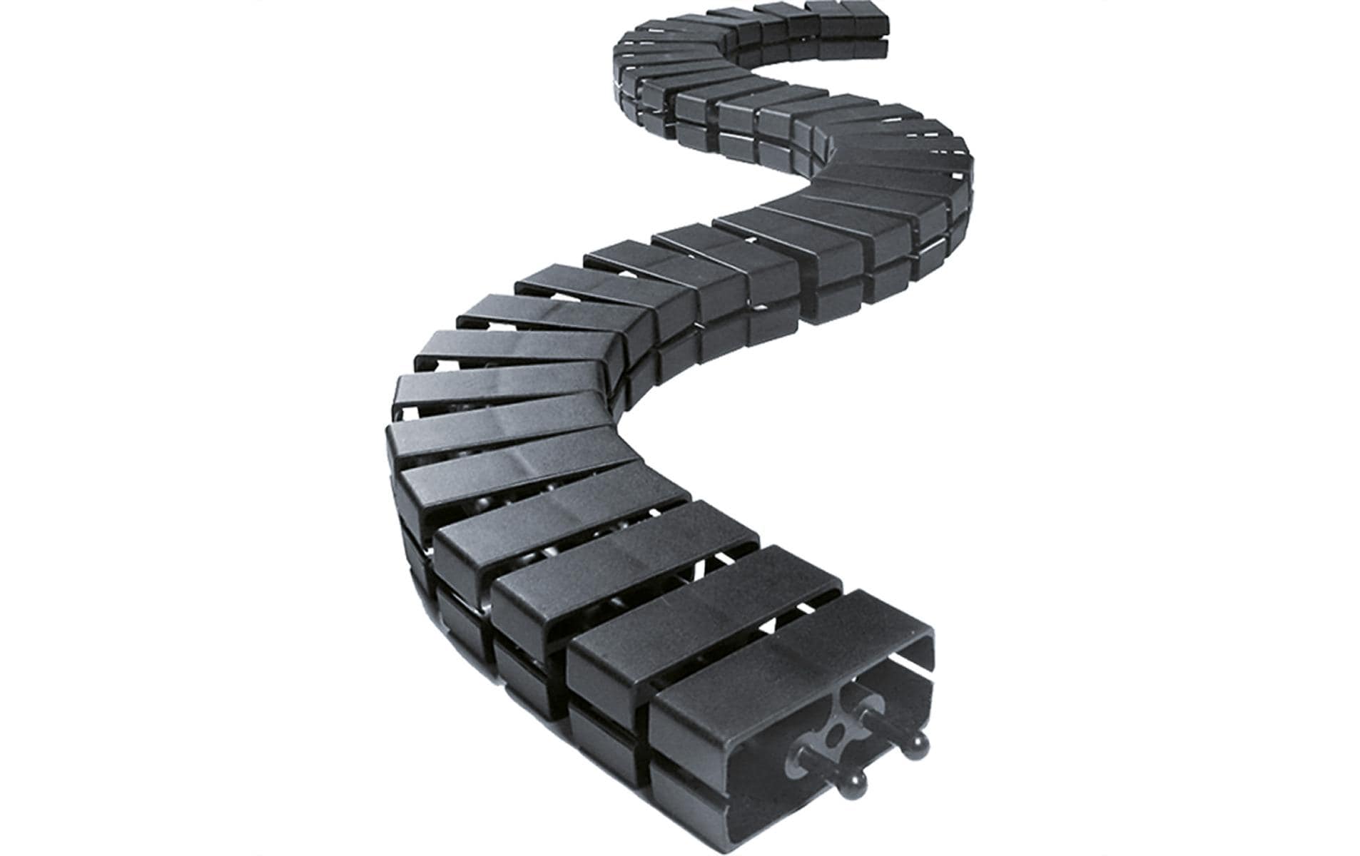 Kabelschlange CUBE schwarz RAL9005