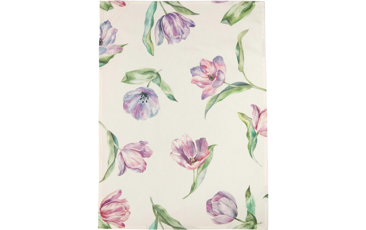 Geschirrtuch TULIPS lilac