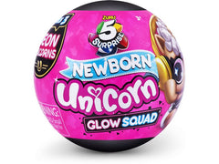 Zuru | 5 Surprise Newborn Unicorn Glow Squad | Series 6 - Assortiert