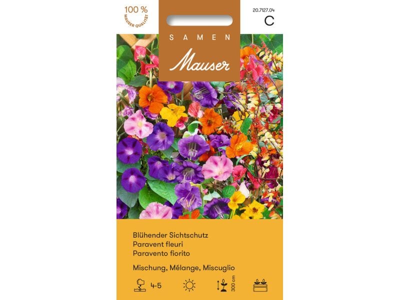 Samen Mauser | Blühender Sichtschutz | 8 g