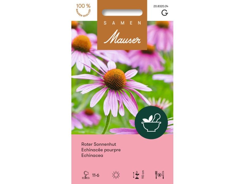 Samen Mauser | Roter Sonnenhut | Echinacea purpurea