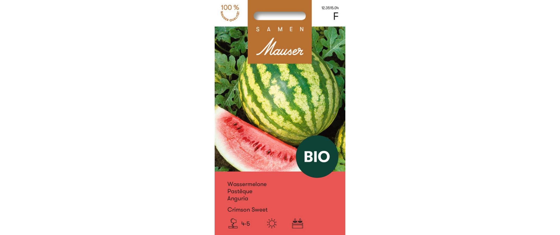Samen Mauser Wassermelone