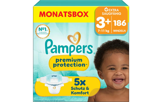 Pampers Premium Protection Gr.3+ Midi