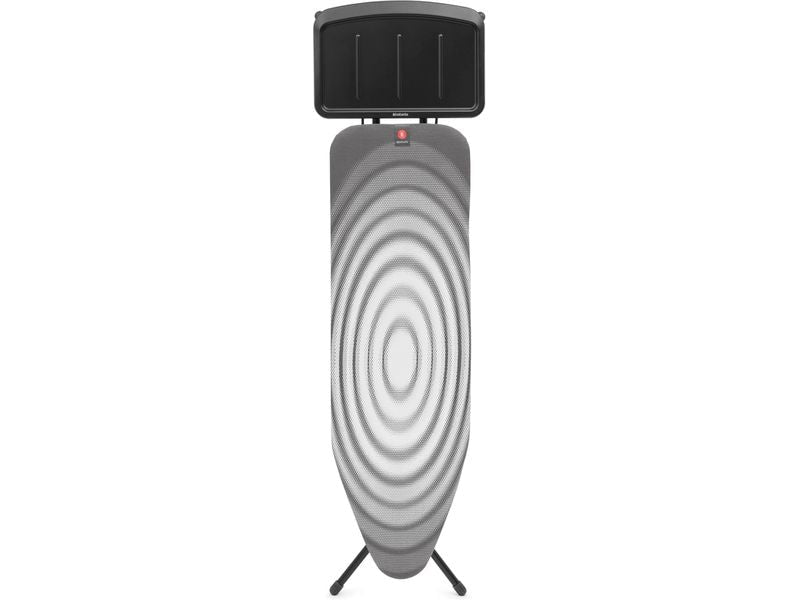 Brabantia | Bügeltisch B 124 x 38 cm | Dst-Ablage Solid - Titan Oval/Black