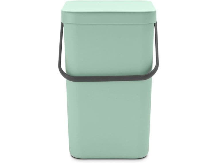 Brabantia | Sort & Go Recyclingbehälter | Inhalt 25 Liter, Jade Green