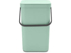 Brabantia | Sort & Go Recyclingbehälter | Inhalt 25 Liter, Jade Green