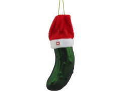 creanorm | CN Weihnachtskugel Weihnachtsgurke m.Mütze | Glas
