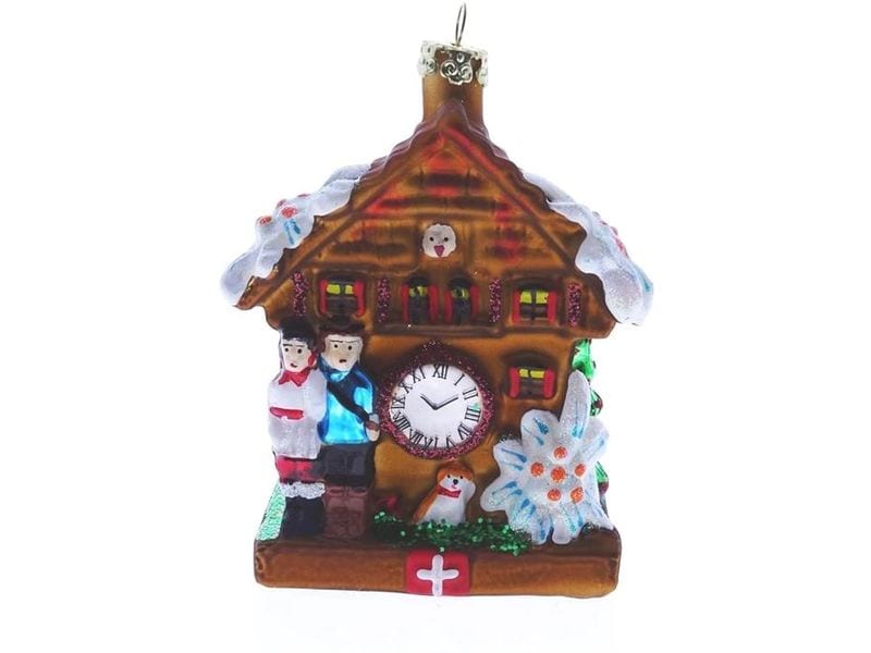 creanorm | CN Weihnachtskugel Kuckucksuhr Heidi Peter | Glas