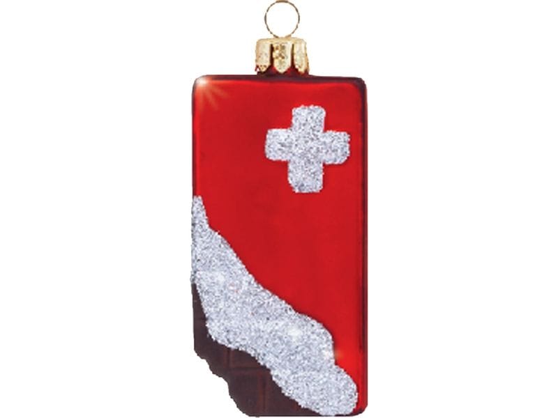 creanorm | CN Weihnachtskugel Schweizer Schokolade | Glas