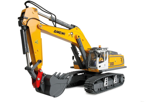 Amewi | G100E Vollmetall Bagger 1:18 RTR | mit XXL-Lieferumfang