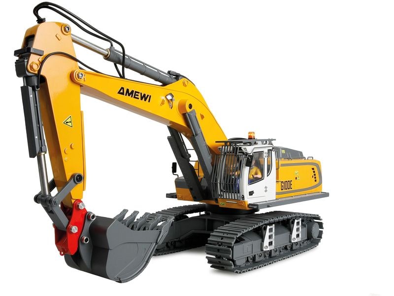 Amewi | G100E Vollmetall Bagger 1:18 RTR | mit XXL-Lieferumfang