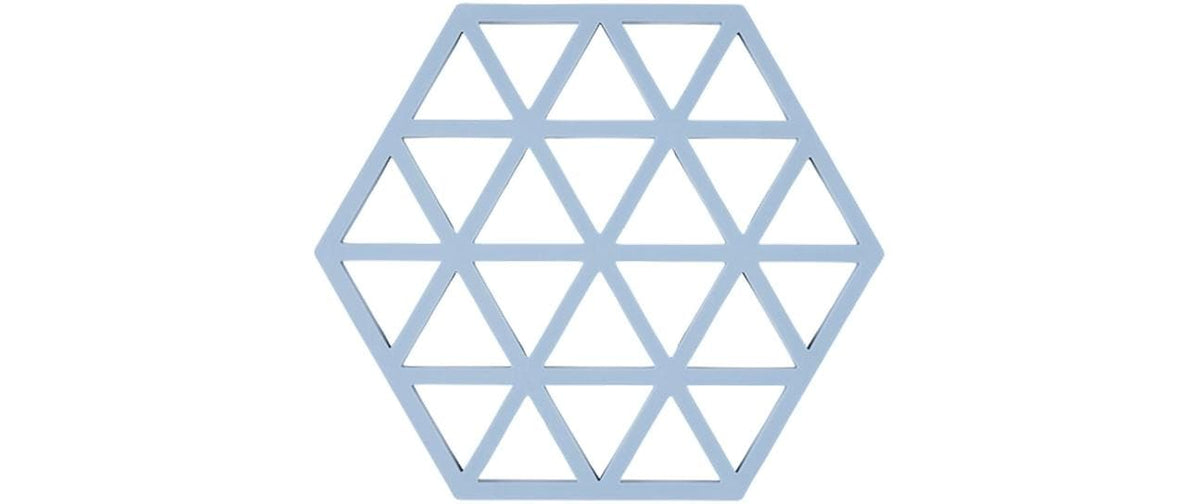 Zone Topfuntersetzer Triangles, Bleu