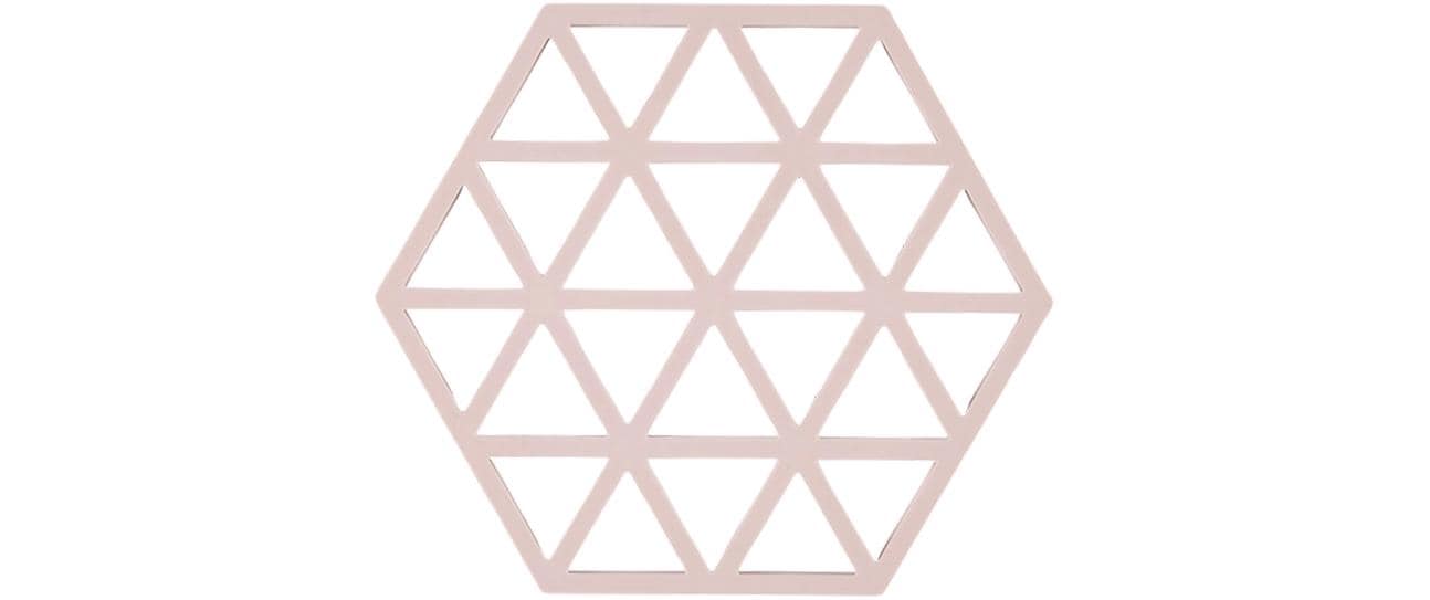 Zone Topfuntersetzer Triangles, Rose
