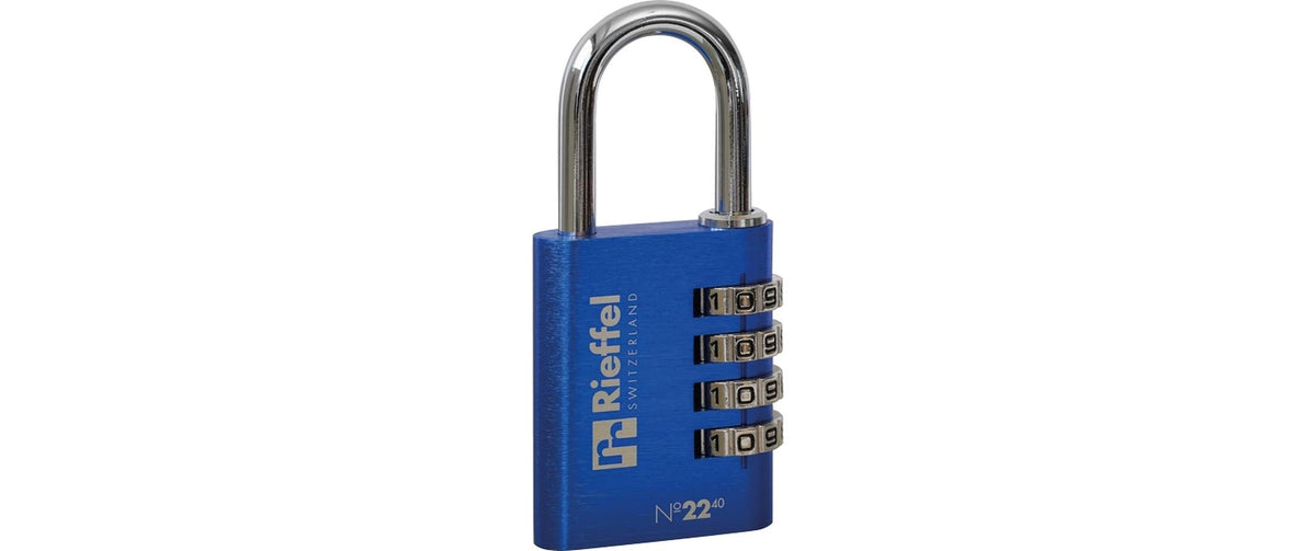 Rieffel Vorhängeschloss Aluminium Nr. 22