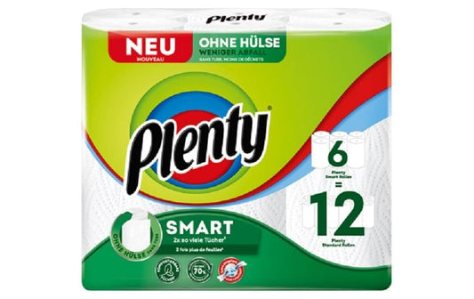Plenty Smart Haushaltspapier weiss