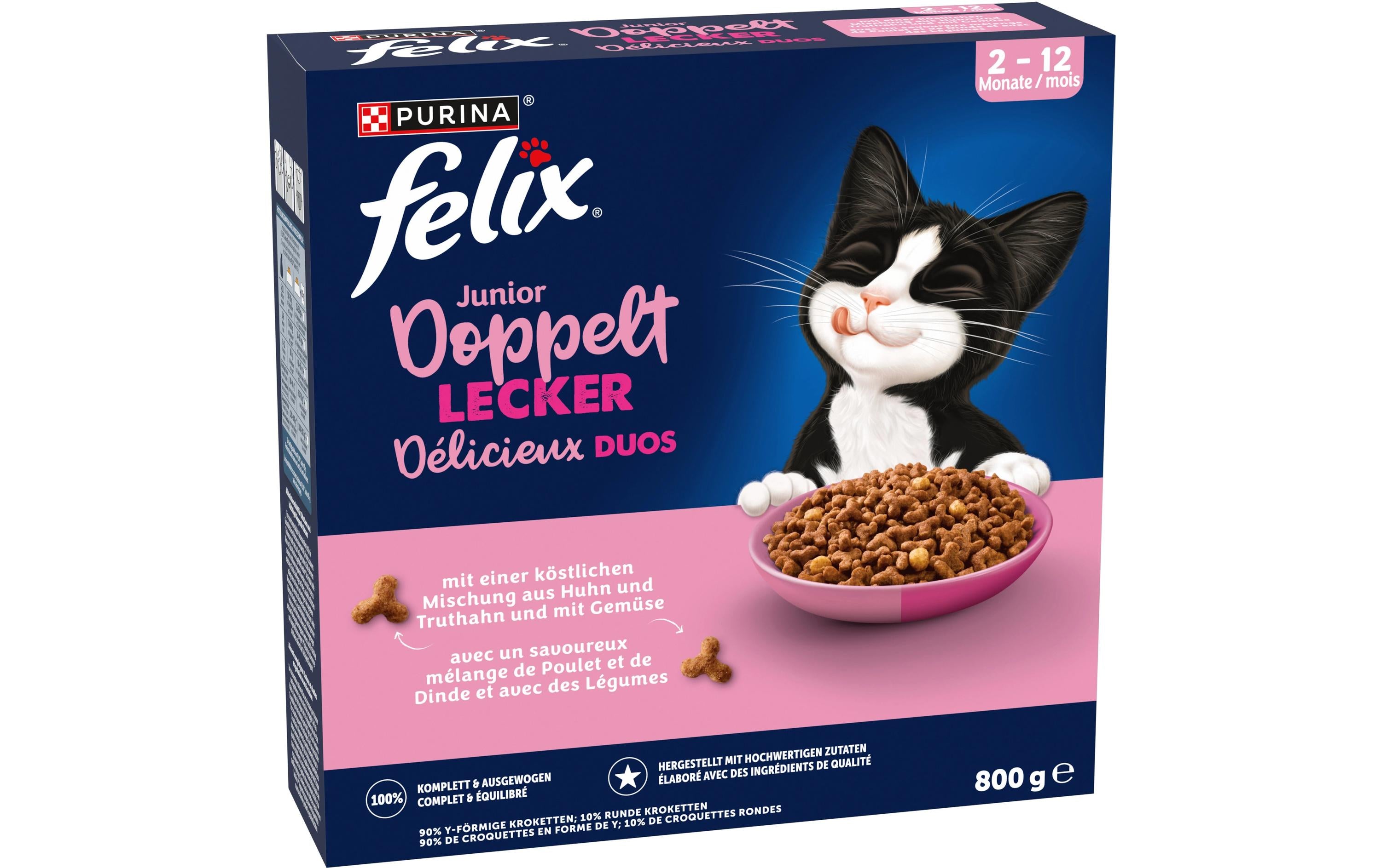 Felix Doppelt Lecker Junior Geflügel 800g