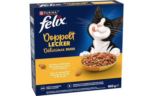 Felix Doppelt Lecker Adult Geflügel 800g