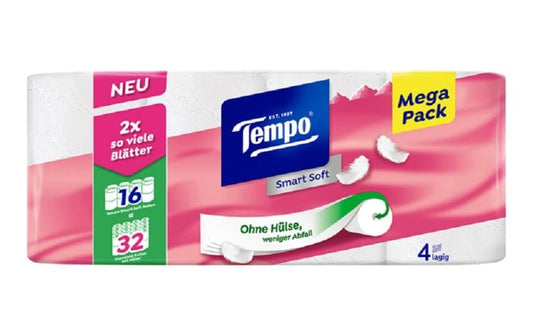 Tempo Toilettenpapier 4-lagig weiss 16X280