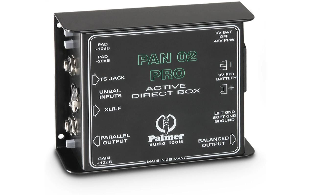Palmer PRS DI-Box Aktiv 2-Kanal PAN02PRO