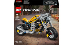 Gelbes Motorrad