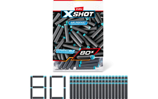 X-Shot | XSHOT Excel Nachfüllpackung 80 Darts | Series 1