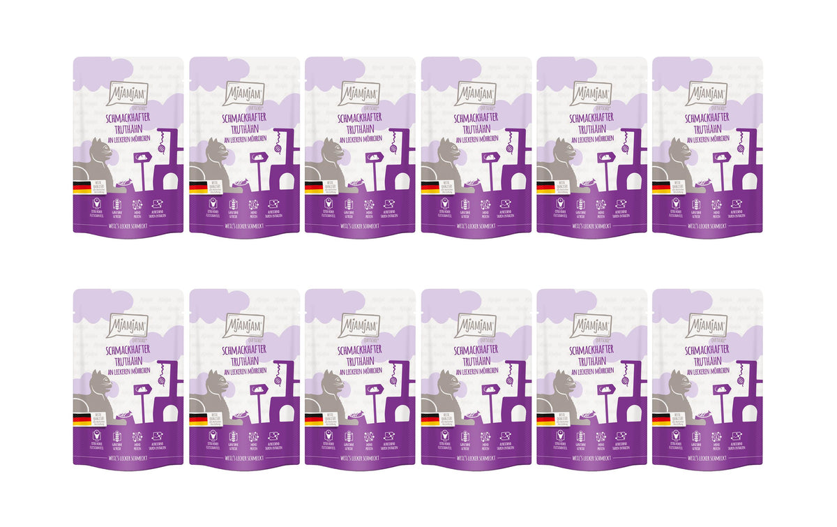 Mjamjam Cat Quetschie leckere Mahlzeit KIT