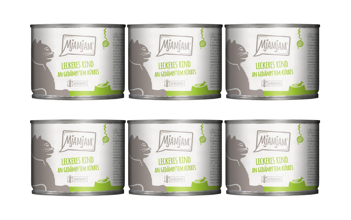 Mjamjam Cat Dose leckere Mahlzeit KIT
