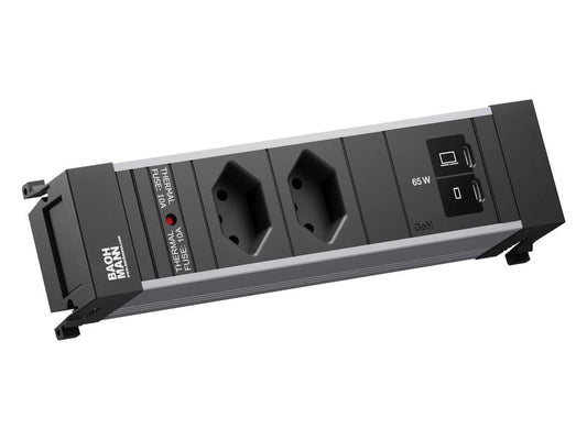 Bachmann | POWER FRAME S 2xT13 1xUSB C/C 65W 0,2m