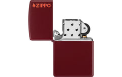 46021ZL Merlot with Zippo Logo