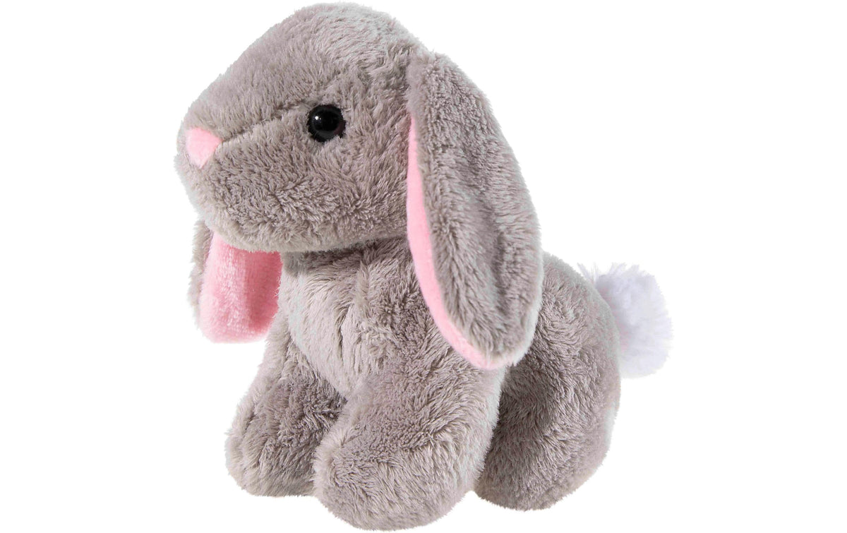 Osterhase klein hellgrau