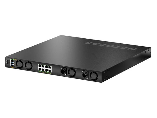 Netgear | AV Line M4350-16M4V 16-Port Mamaged | 16x2.5Gb PoE++ 8xNeut. etherCON,4x25G SFP28