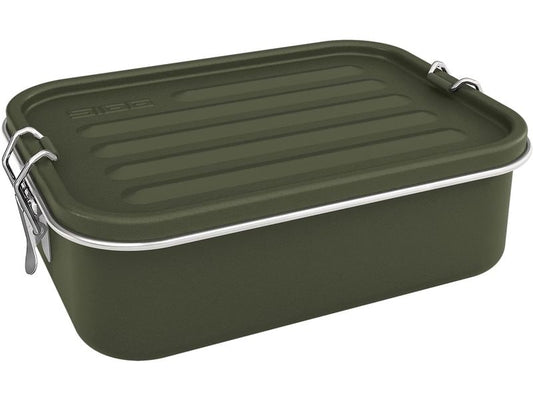 SIGG | Lunchbox Gemstone, 1.1L | Roasted Grenn,Edelstahl,6.8x20x14.5 cm