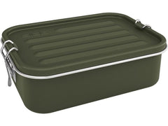 SIGG | Lunchbox Gemstone, 1.1L | Roasted Grenn,Edelstahl,6.8x20x14.5 cm