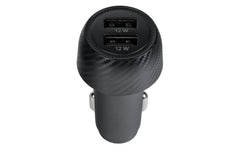 NIZE Basic Dual Car Charger USB 24W