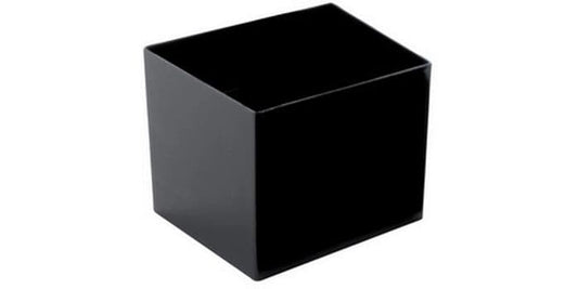Webstar | Amuse Bouche Cube, PS 15 Stk | schwarz, 47 x 47 x 40mm
