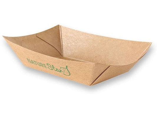 Webstar | Kartonschale braun 50 Stk | mit PLA, , 105 x 70 x 27 mm, 100 ml
