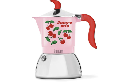 Bialetti Moka Fiammetta Ind 4  Tassen pink