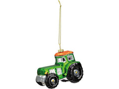 G. Wurm | G.Wurm Christbaumschmuck Traktor | Grösse: (B/H/T) 9x7x5cm