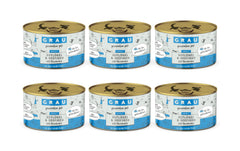 Grau Cat Geflügel + Seefisch 6x200g KIT