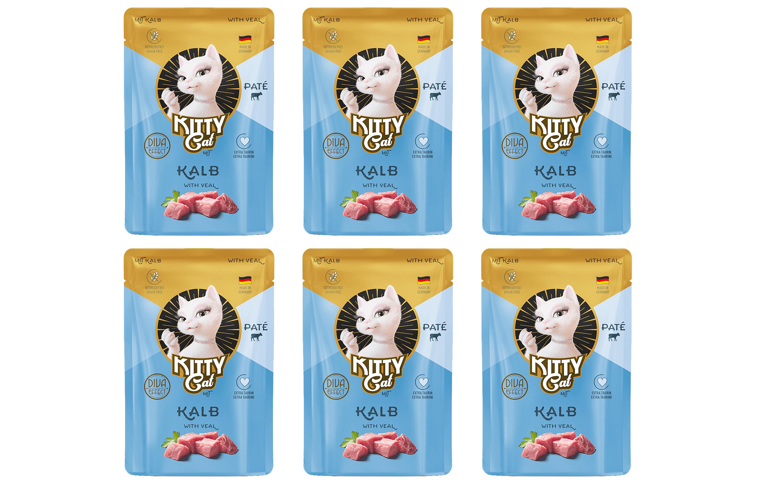KittyCat Paté Pouch Kalb KIT