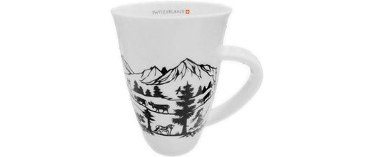 CN Tasse Scherenschnitt Familie
