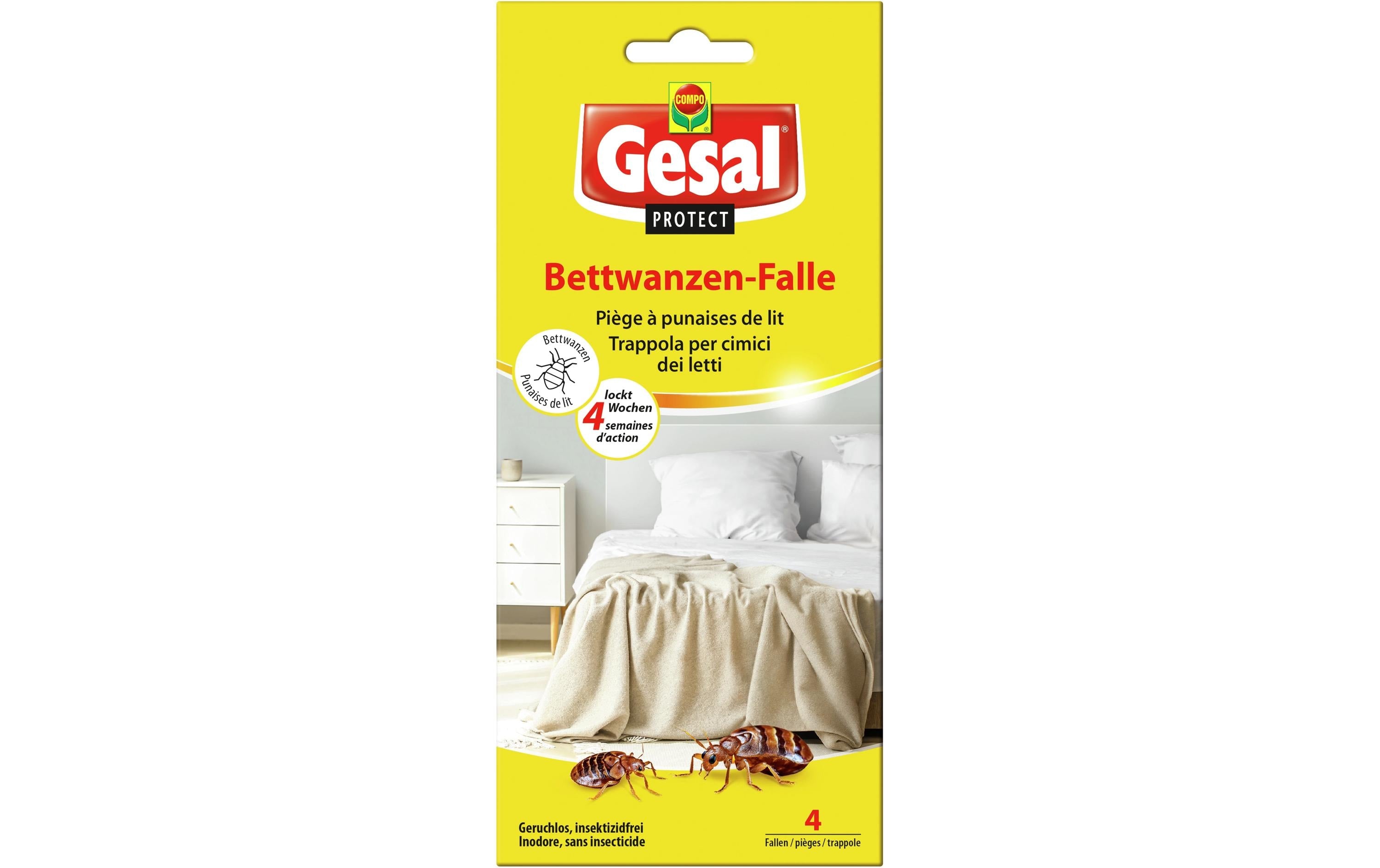 Protect Bettwanzen-Falle (2x2 Fallen)