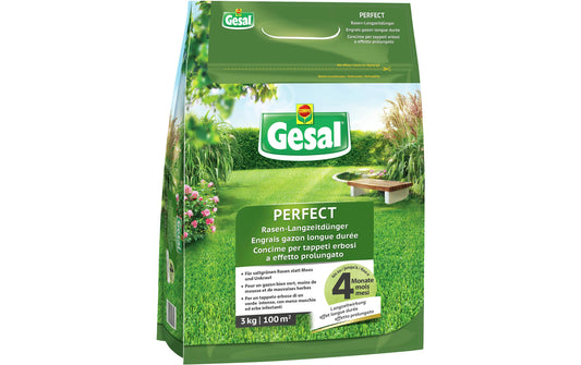 Gesal | Rasen-Langzeitdünger PERFECT 3 kg
